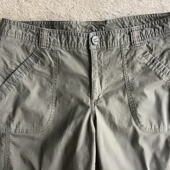 COLUMBIA SIZE 10 WALKING SHORTS TAUPE - Picture 3 of 6